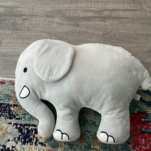 Ivory Ella elephant pillow!